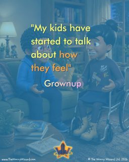 This grownup only shared ten words but inside them is everything I hoped for when I first began to write The Worry Wizard.When children begin to find words for what they feel, something shifts. Not because the feelings disappear. Because they no longer have to carry them alone.This is what a shared language looks like in real life. Not a technique. A small, ordinary, extraordinary moment.The Worry Wizard Community is where grownups come to build exactly this, together with their children.  I would love you to join us.Comment TOGETHER and I will send you the details. ✨#ChildhoodAnxiety #SensitiveChildren #BigFeelings #GentleParenting #ParentingSupport #EmotionalWellbeing #Belonging #TherapyInformed #ChildDevelopment #ChildMentalHealth #TheWorryWizard #TheWorryWizardCommunity #ChildrensEmotions